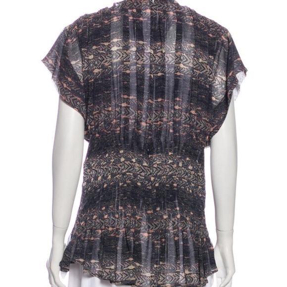 Isabel Marant silk printed blouse 🙌🏻 - Picture 3 of 3